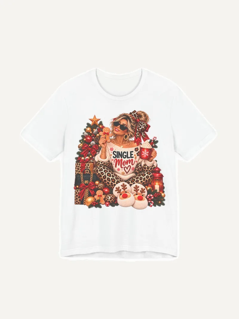 Single Mom Shirt Weihnachten