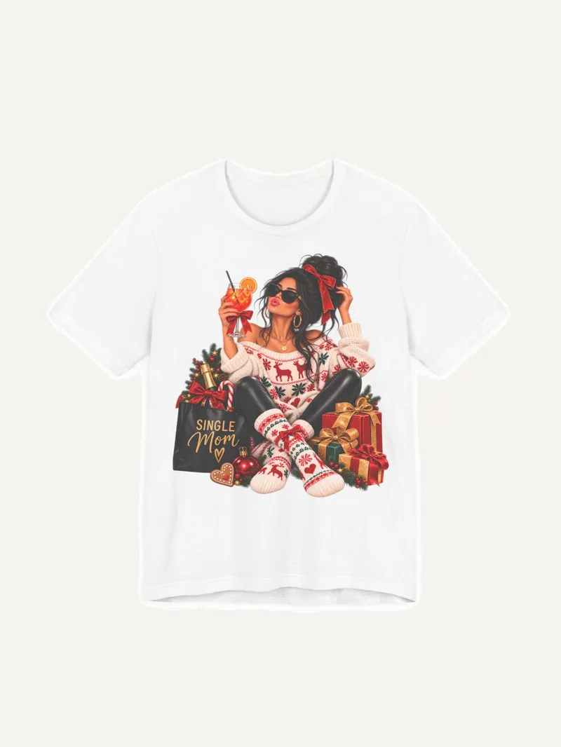 Single Mom Weihnachtsshirt