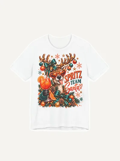 Shirt Weihnachten Rentier Spritz Team Santa, T-Shirt