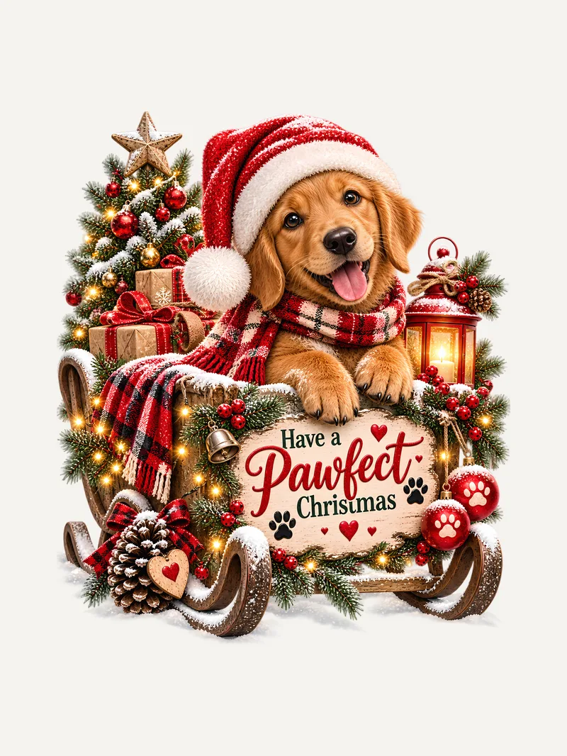 Have a Pawfect Christmas Shirt, Ansicht 3