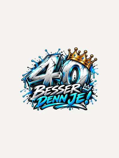 Geburtstagsshirt 40 Besser denn je, T-Shirt